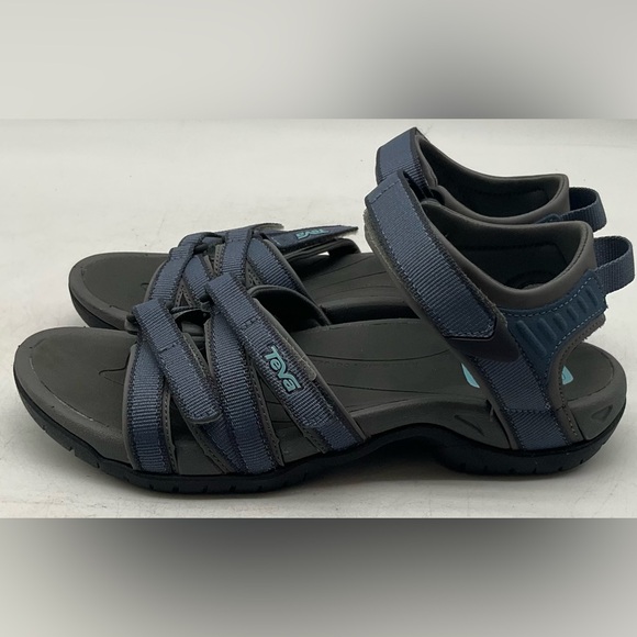 Teva Women’s Tirra S/N 4266 Sandals Size 6.5 Preowned Blue Gray - Picture 6 of 6
